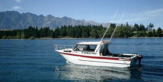 Stu Dever, chartered fishing, Queenstown, NZ.